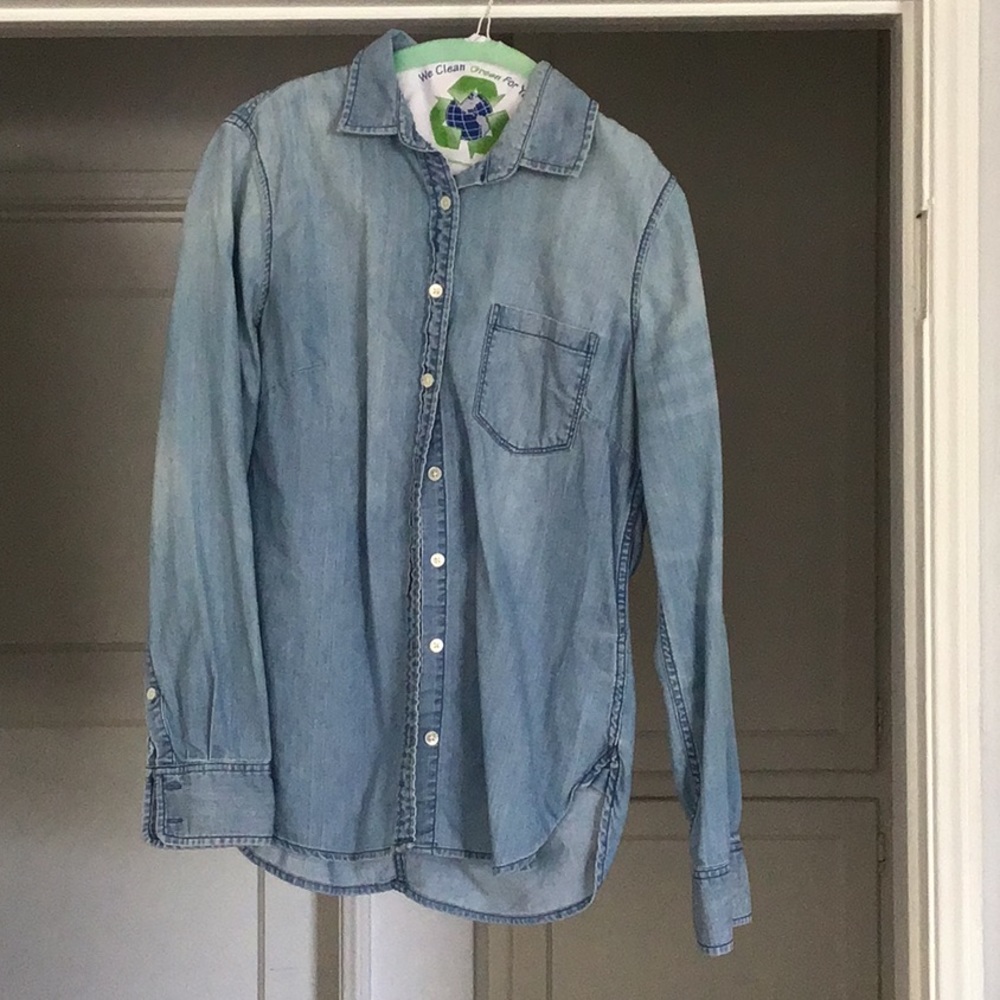 Chambray Western shirt